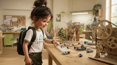 Builder Quest — a year-long build-and-solve program for kids